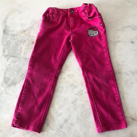 Hello Kitty Bottoms Hello Kitty Hot Pink Jean Poshmark